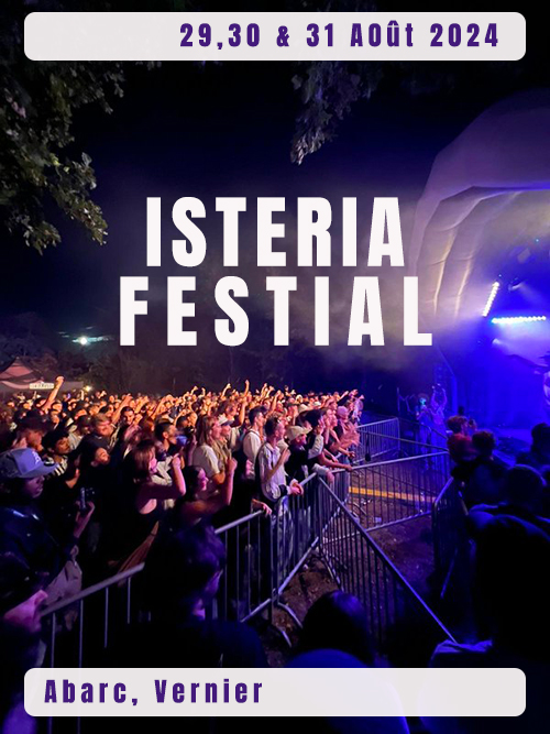 Isteria festival Geneva 2024 poster.