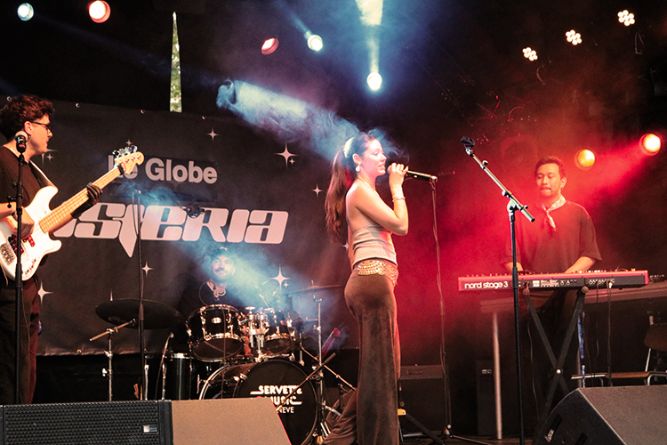 Singer and songwriter AZURE performs live at the Tremplin Festival Isteria, 29 August, 2024 in Geneva, Switzerland.