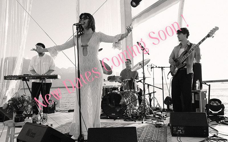 AZURE, Swiss singer and songwriter performing live with her band at Montreux Jazz Festival 2025.